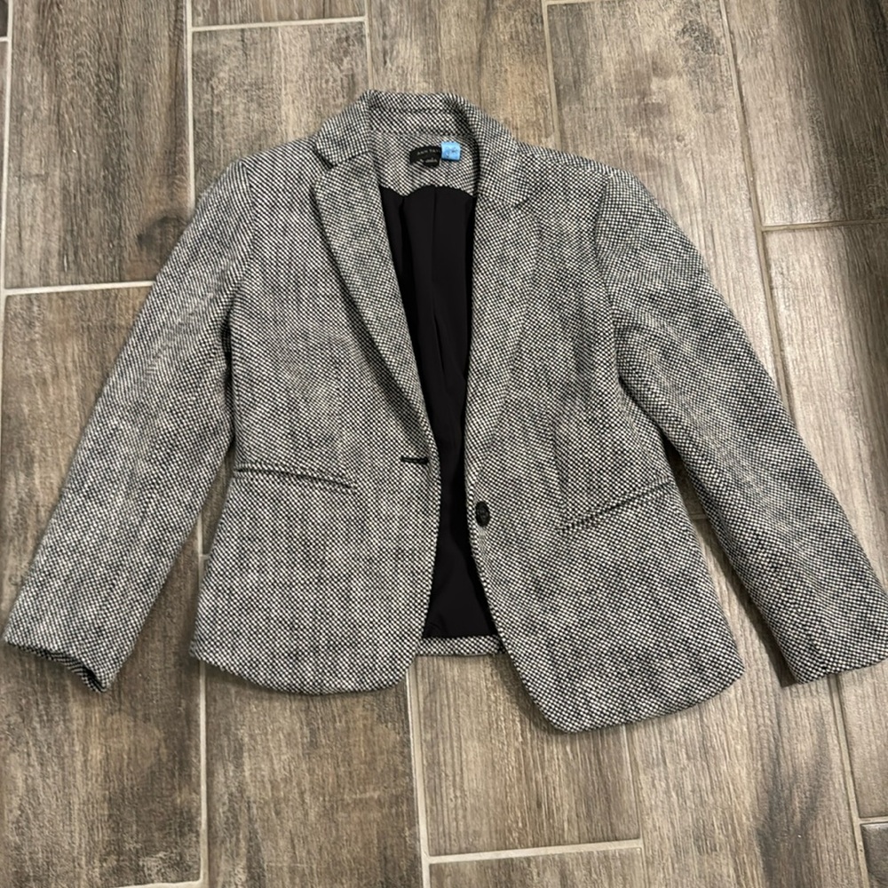 Ann Taylor Houndstooth Jacket